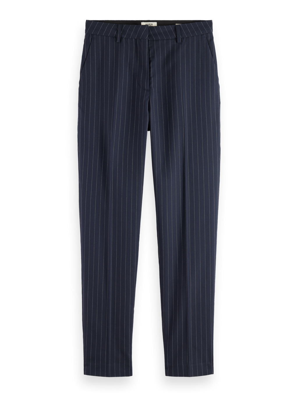 Essentials LOWRY PANT - NIGHT BLUE PINSTRIPE