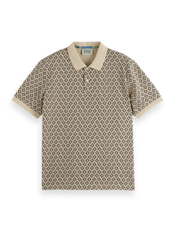 REGULAR FIT MINI ALL OVER PRINT POLO