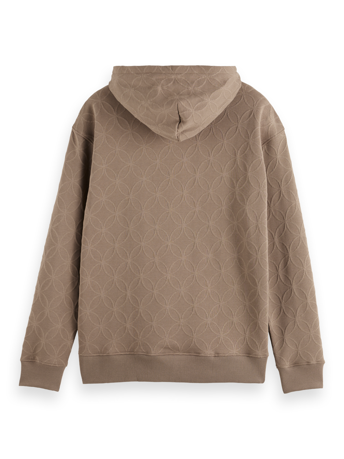 JACQUARD TERRY HOODIE