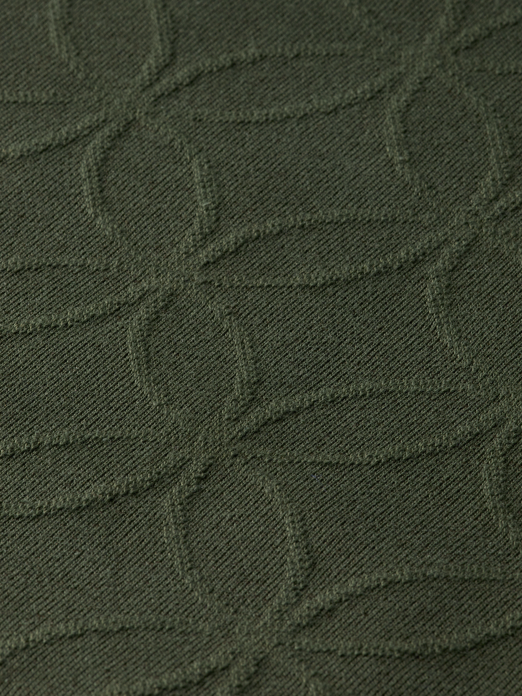 JACQUARD TERRY HOODIE