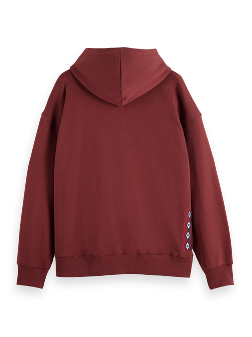 EMBROIDERED ARTWORK HOODIE