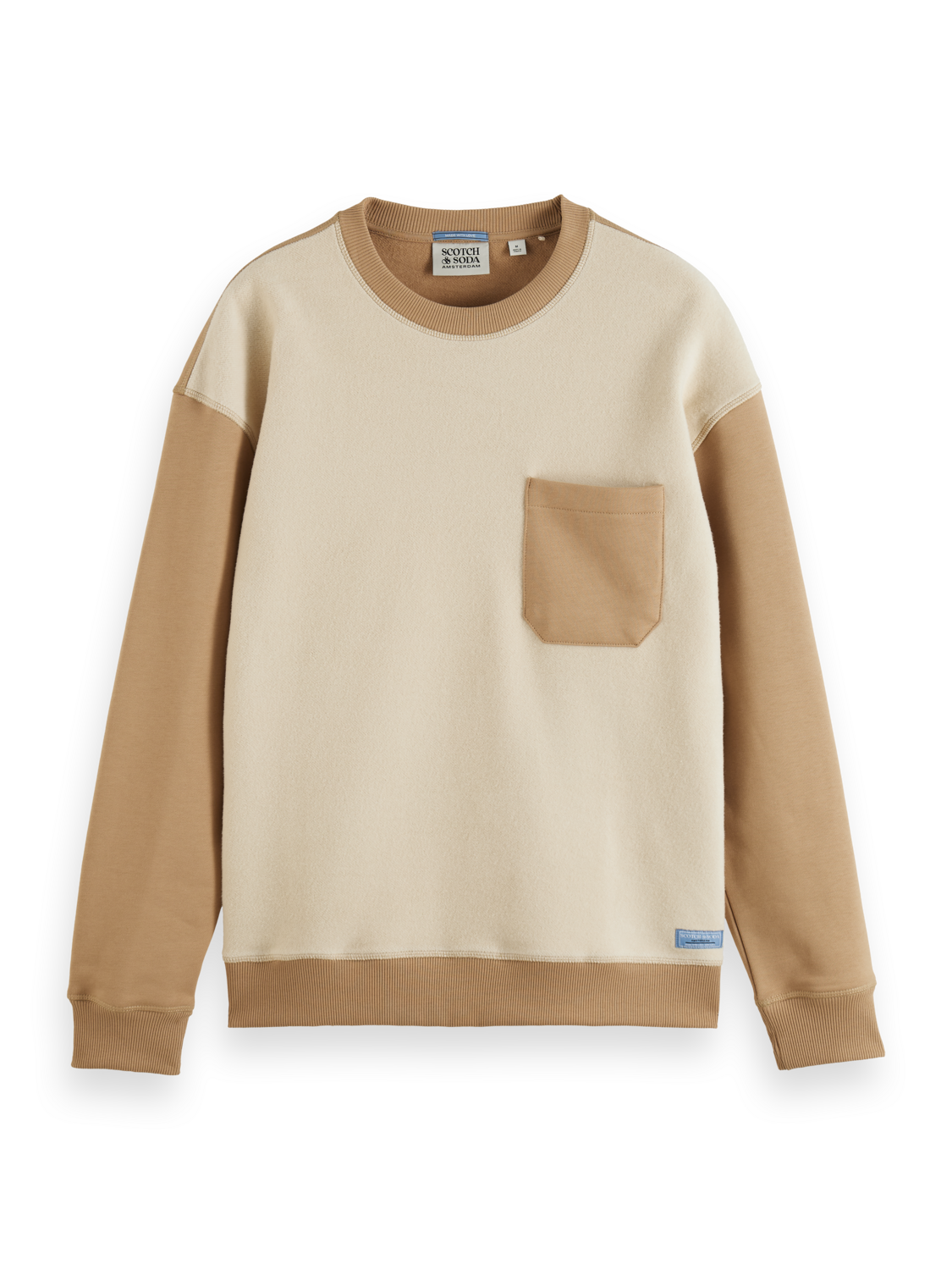 REVERSE TERRY COLOURBLOCK SWEATSHIRT