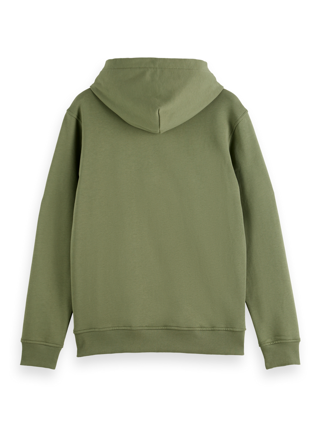 ESSENTIAL LOGO BADGE ZIP-THROUGH HOODIE