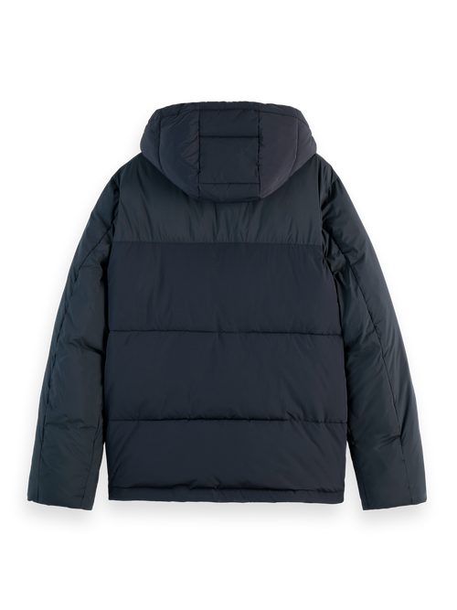 HOODED PUFFER JACKET