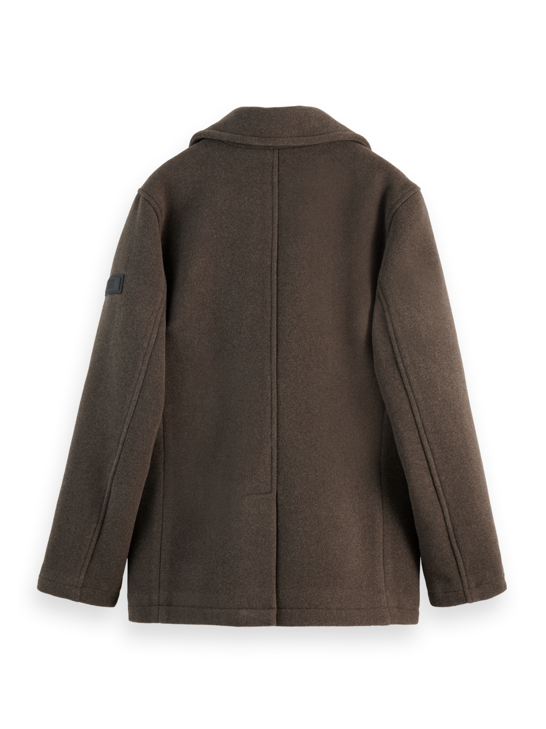 WOOL BLEND PEACOAT