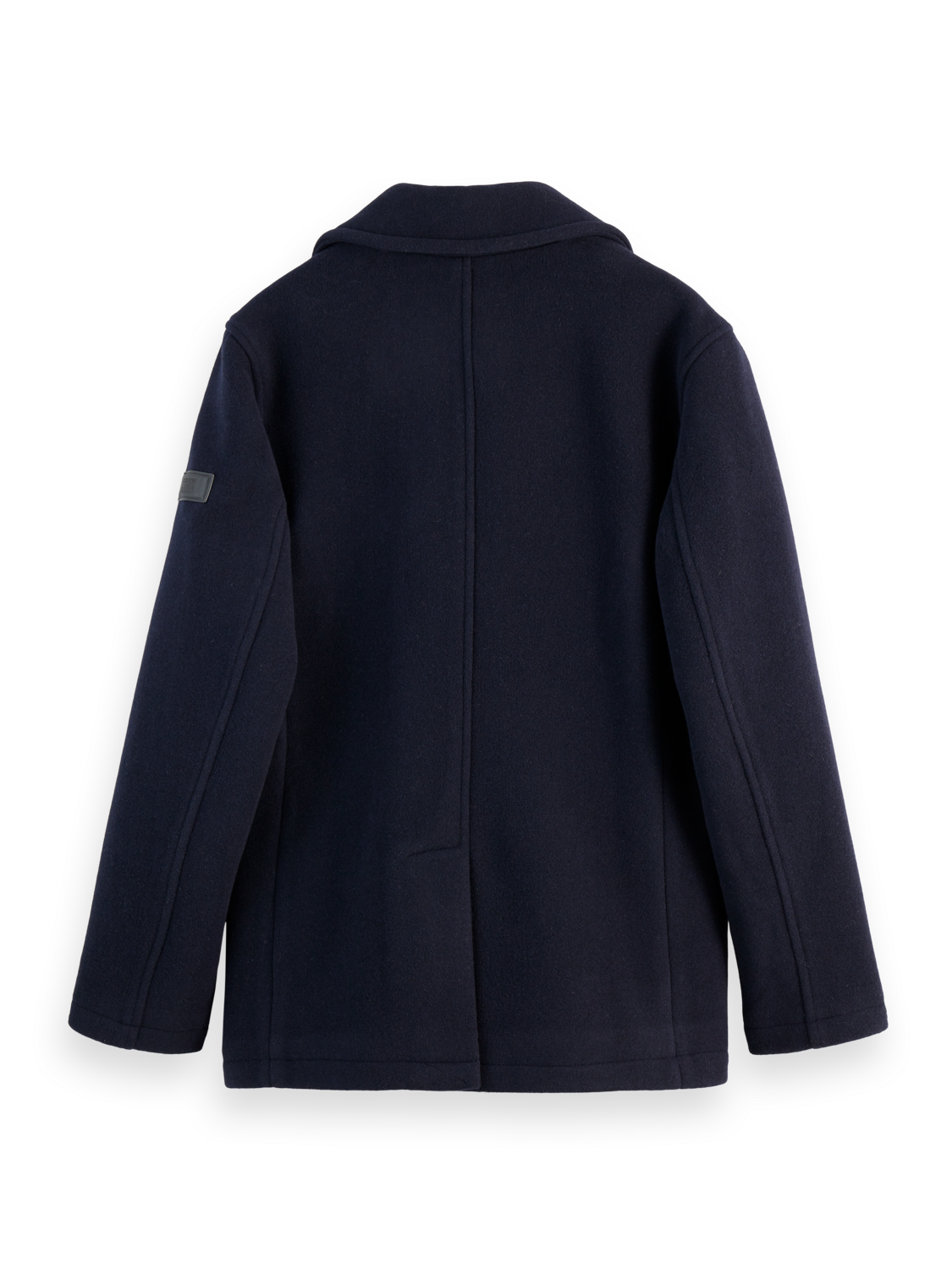 WOOL BLEND PEACOAT