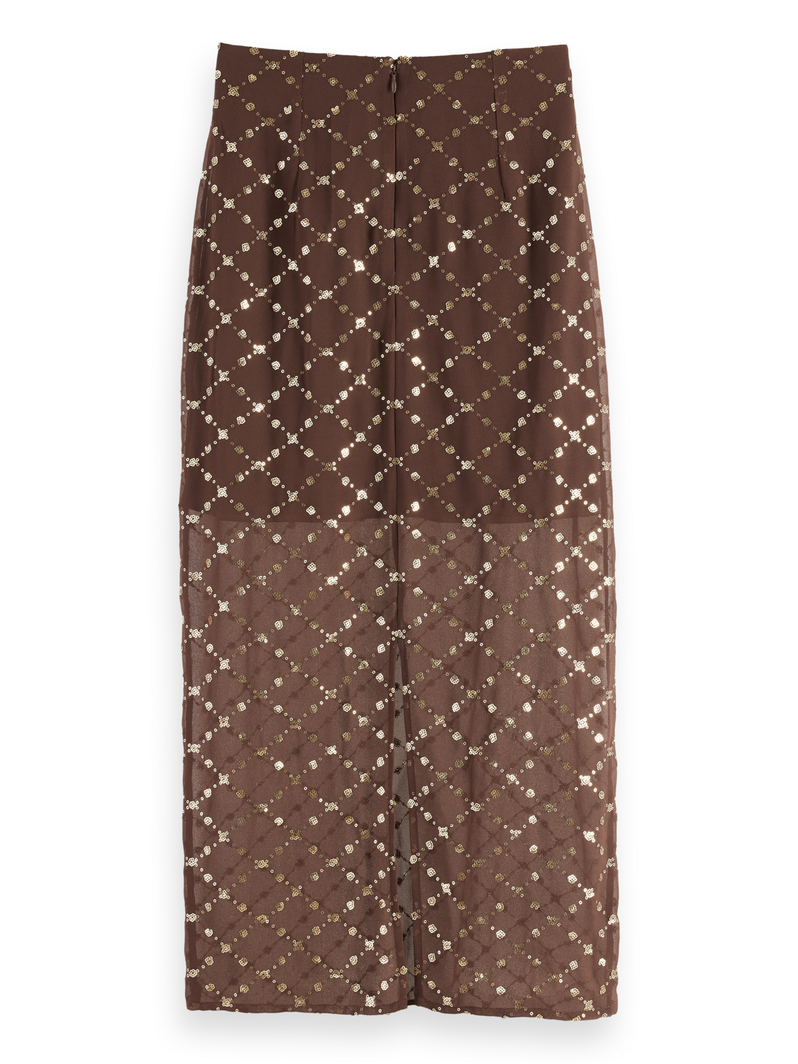 TUBE SKIRT WITH EMBELLISHMENTS