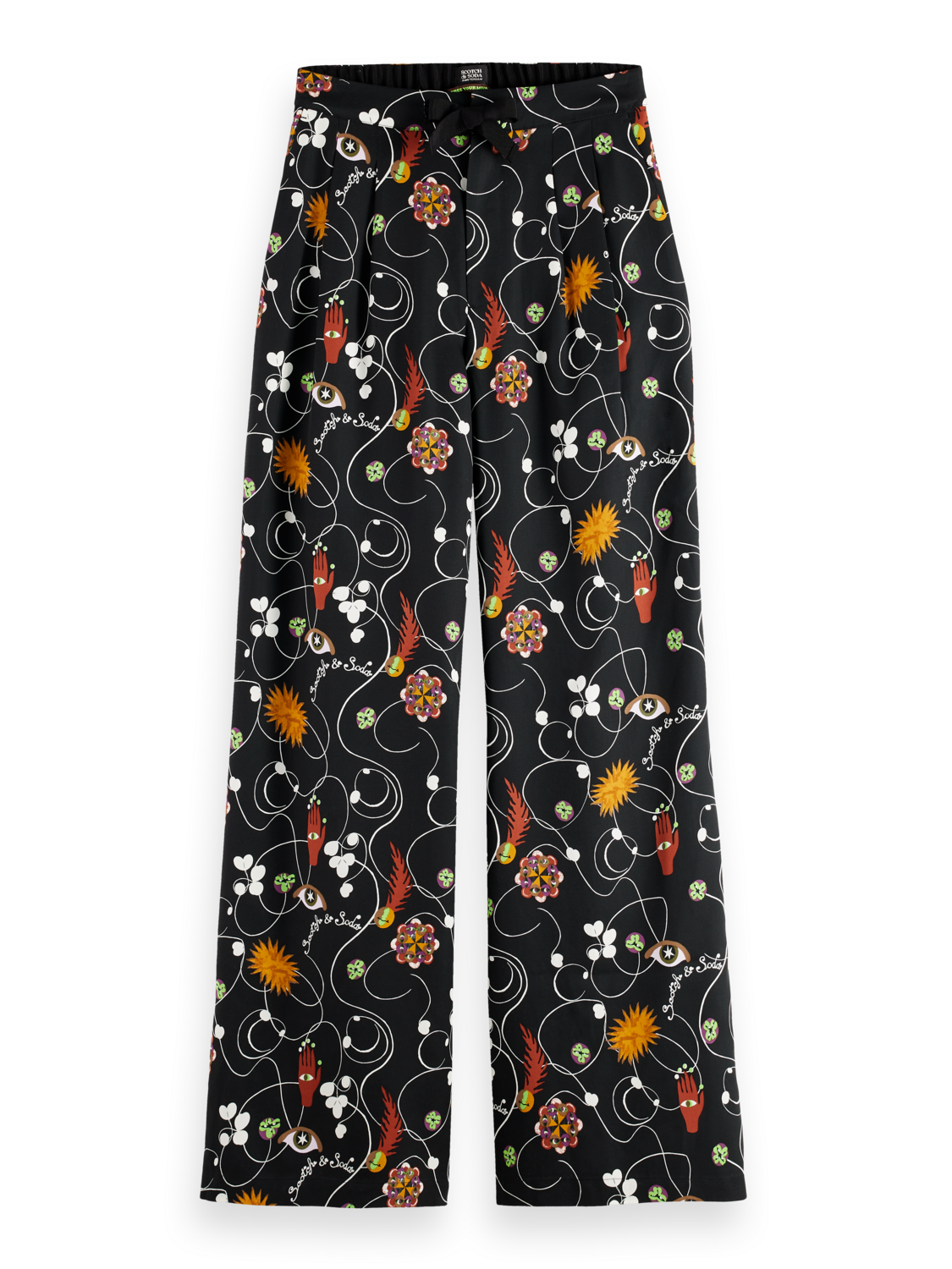 ELENI WIDE LEG PYJAMA PANT