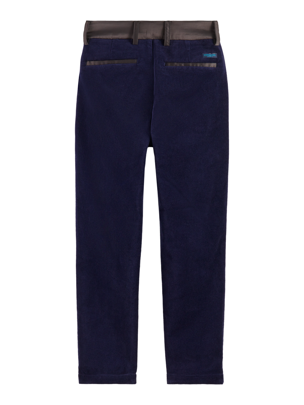 Boys RELAXED SLIM-FIT VELVET DRESSED PANTS