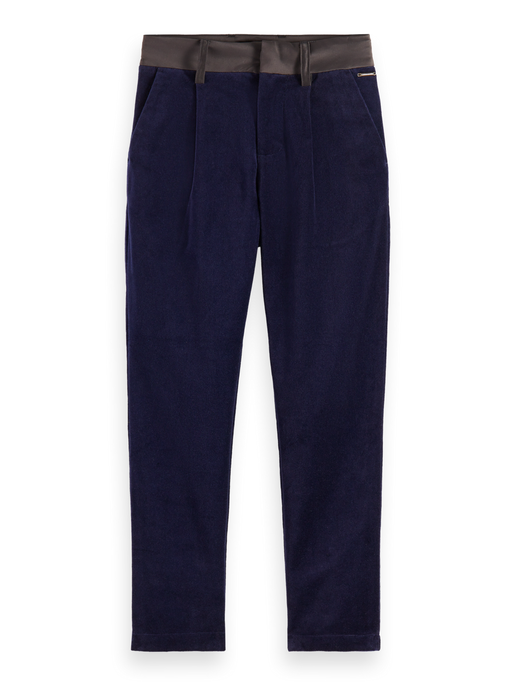 Boys RELAXED SLIM-FIT VELVET DRESSED PANTS