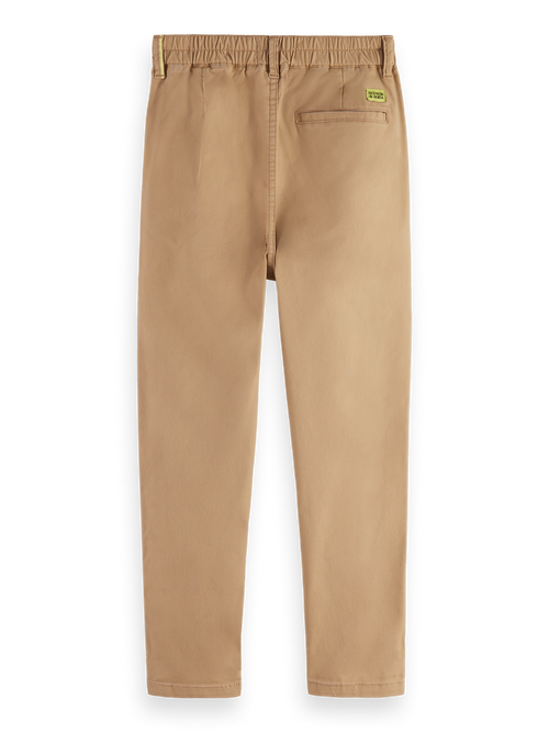 LOOSE TAPERED PEACHED CHINO