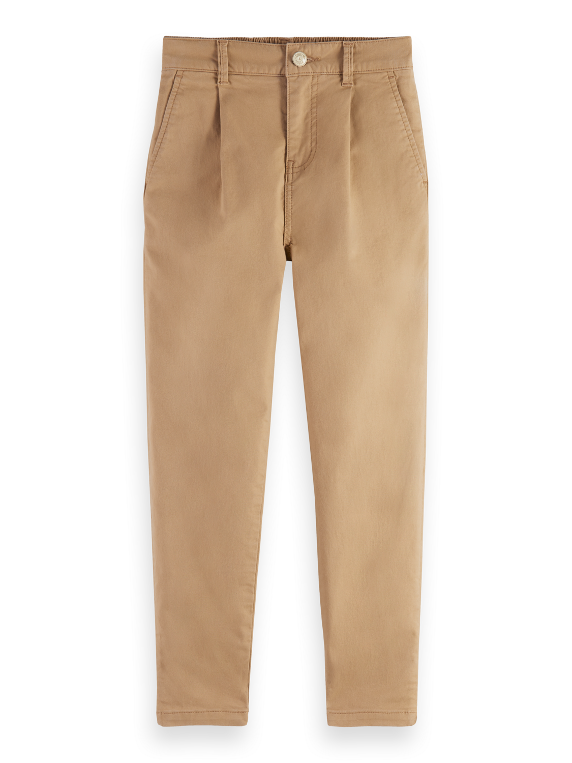 LOOSE TAPERED PEACHED CHINO