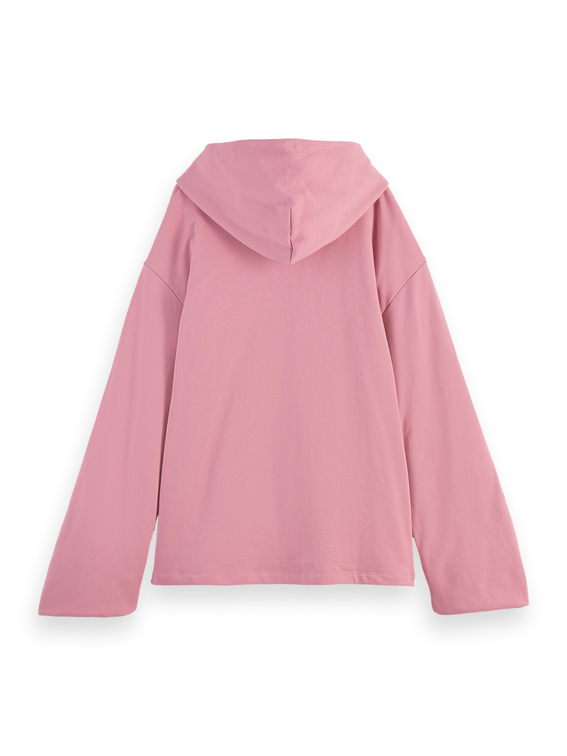 GATHERED SLEEVE OVERSIZED FIT HOODIE