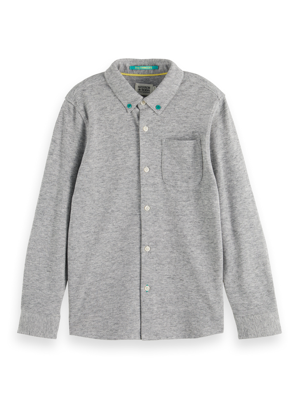 Boys REGULAR-FIT PIQUE SHIRT
