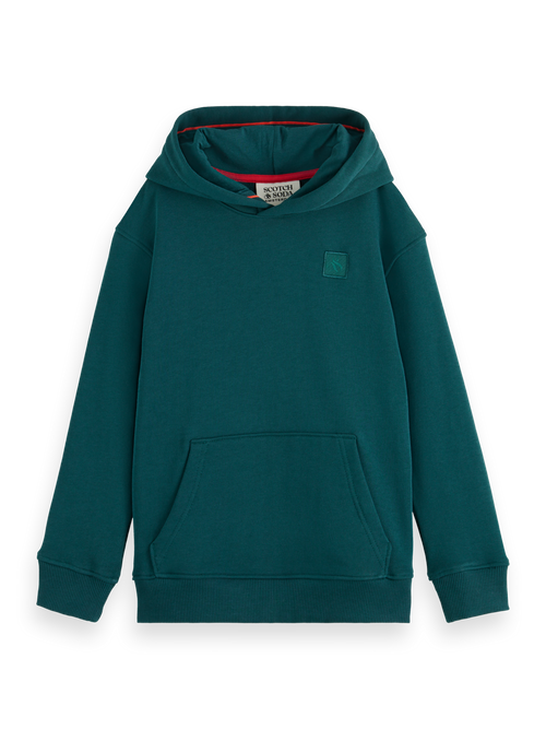 RELAXED-FIT LOGO HOODIE