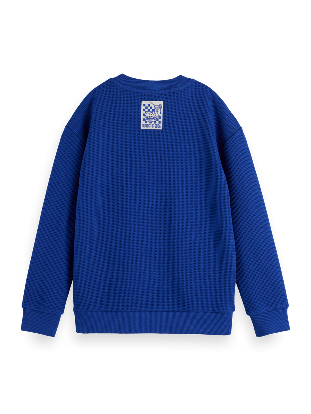RELAXED-FIT STRUCTURED CREWNECK SWEAT