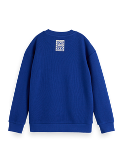 RELAXED-FIT STRUCTURED CREWNECK SWEAT