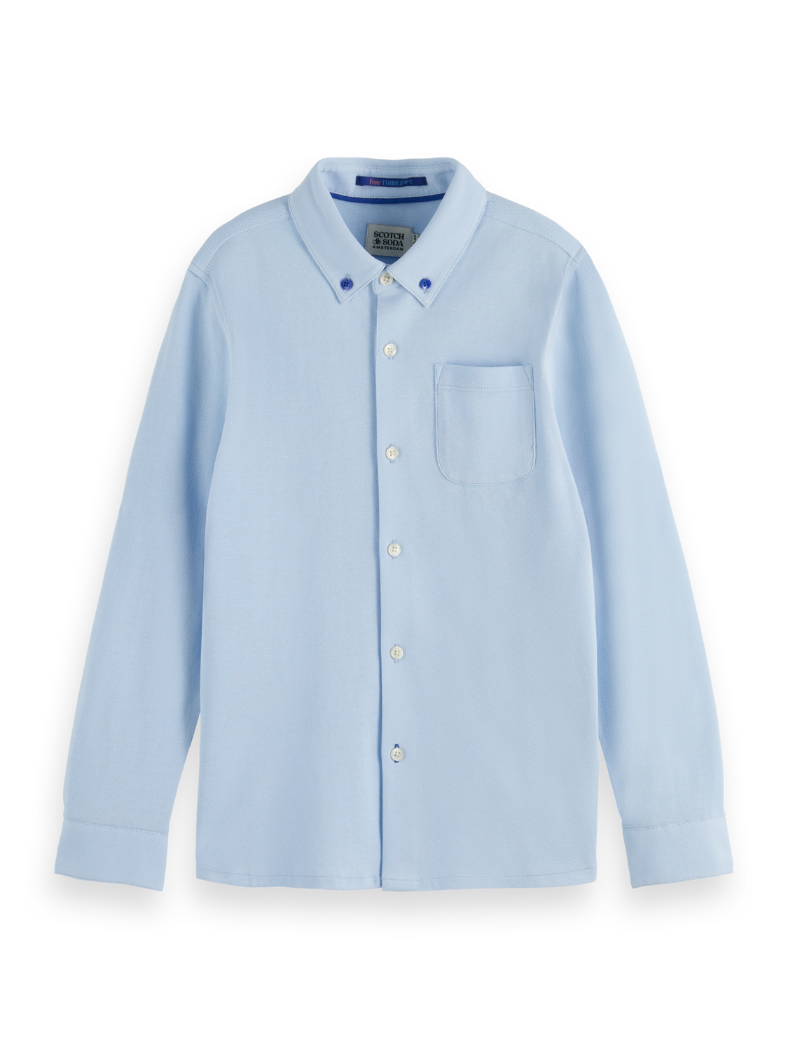 REGULAR-FIT PIQUE SHIRT