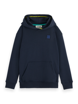 RELAXED-FIT LOGO HOODIE