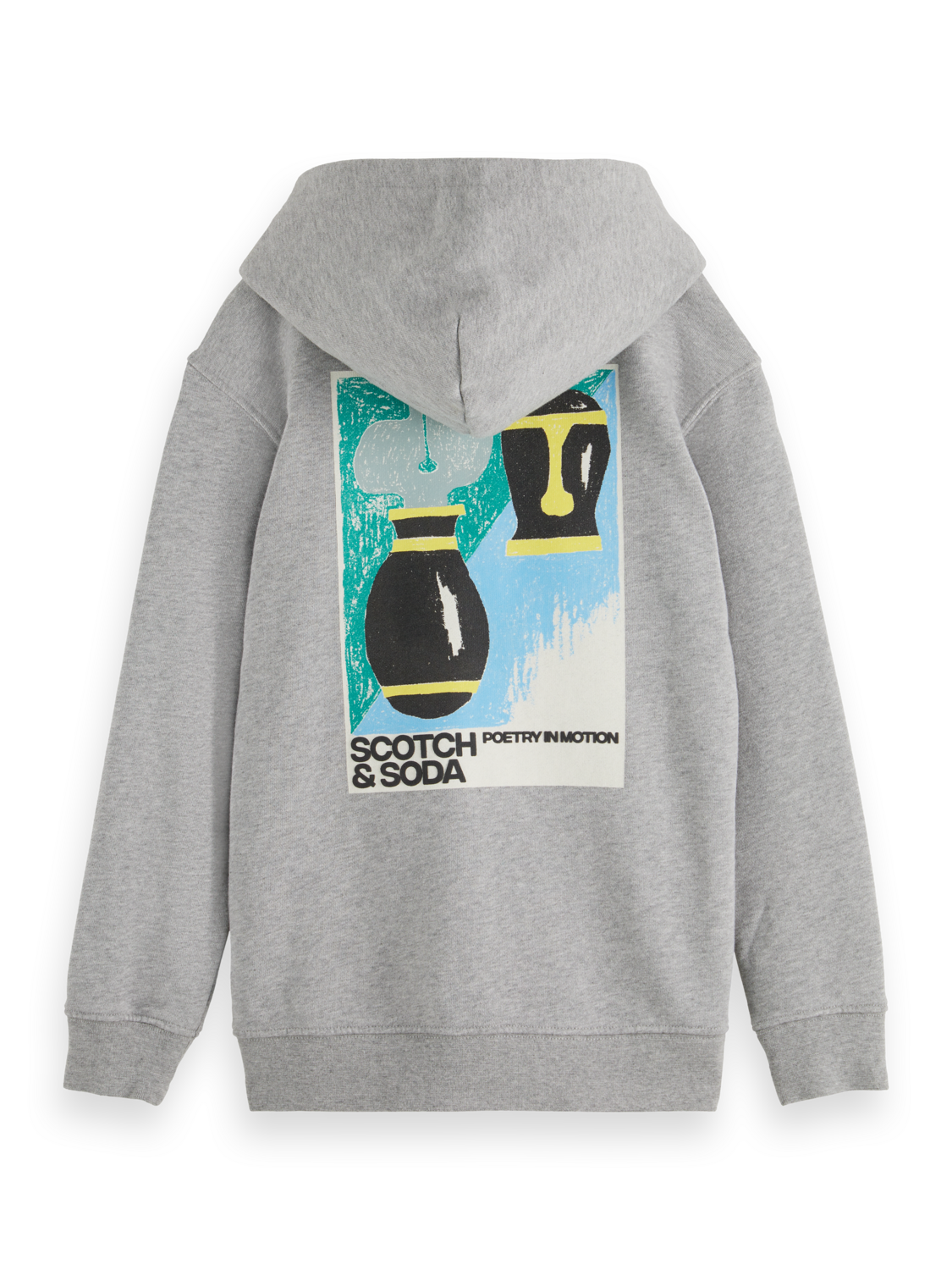 Boys RELAXED-FIT ARTWORK ZIP-THROUGH HOODIE