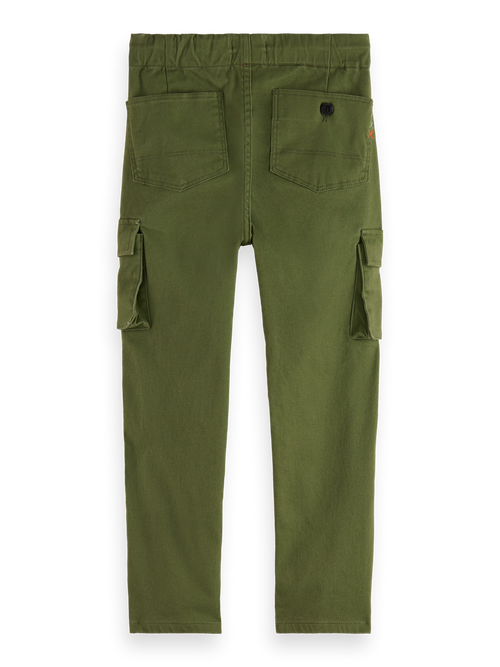 STRAIGHT LEG PEACHED CARGO PANT