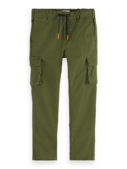 STRAIGHT LEG PEACHED CARGO PANT