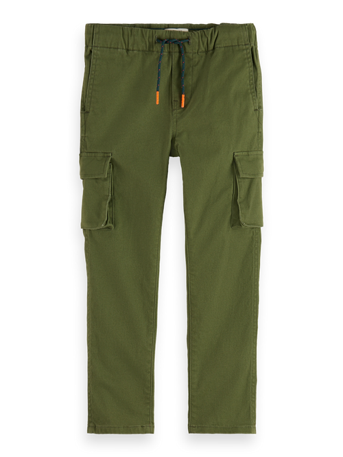 STRAIGHT LEG PEACHED CARGO PANT