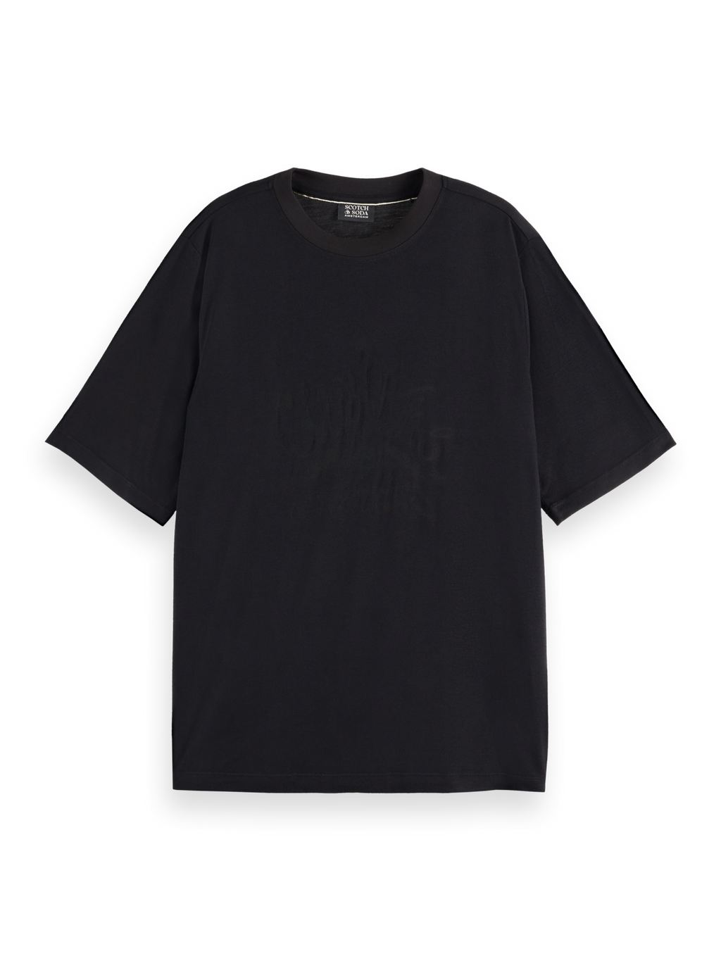 BURN OUT ARTWORK RELAXED FIT T-SHIRT