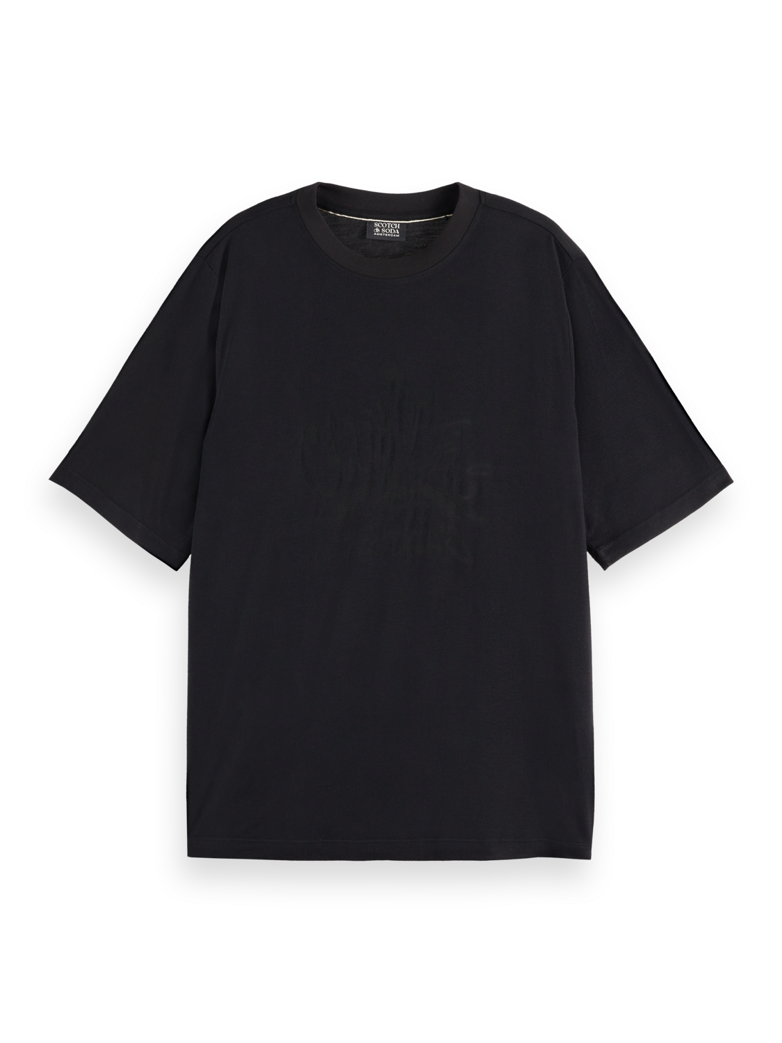BURN OUT ARTWORK RELAXED FIT T-SHIRT