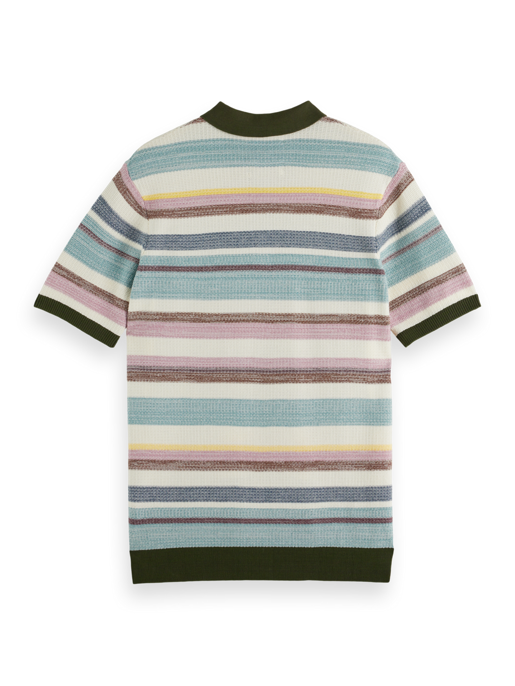 STRUCTURE KNITTED POLO