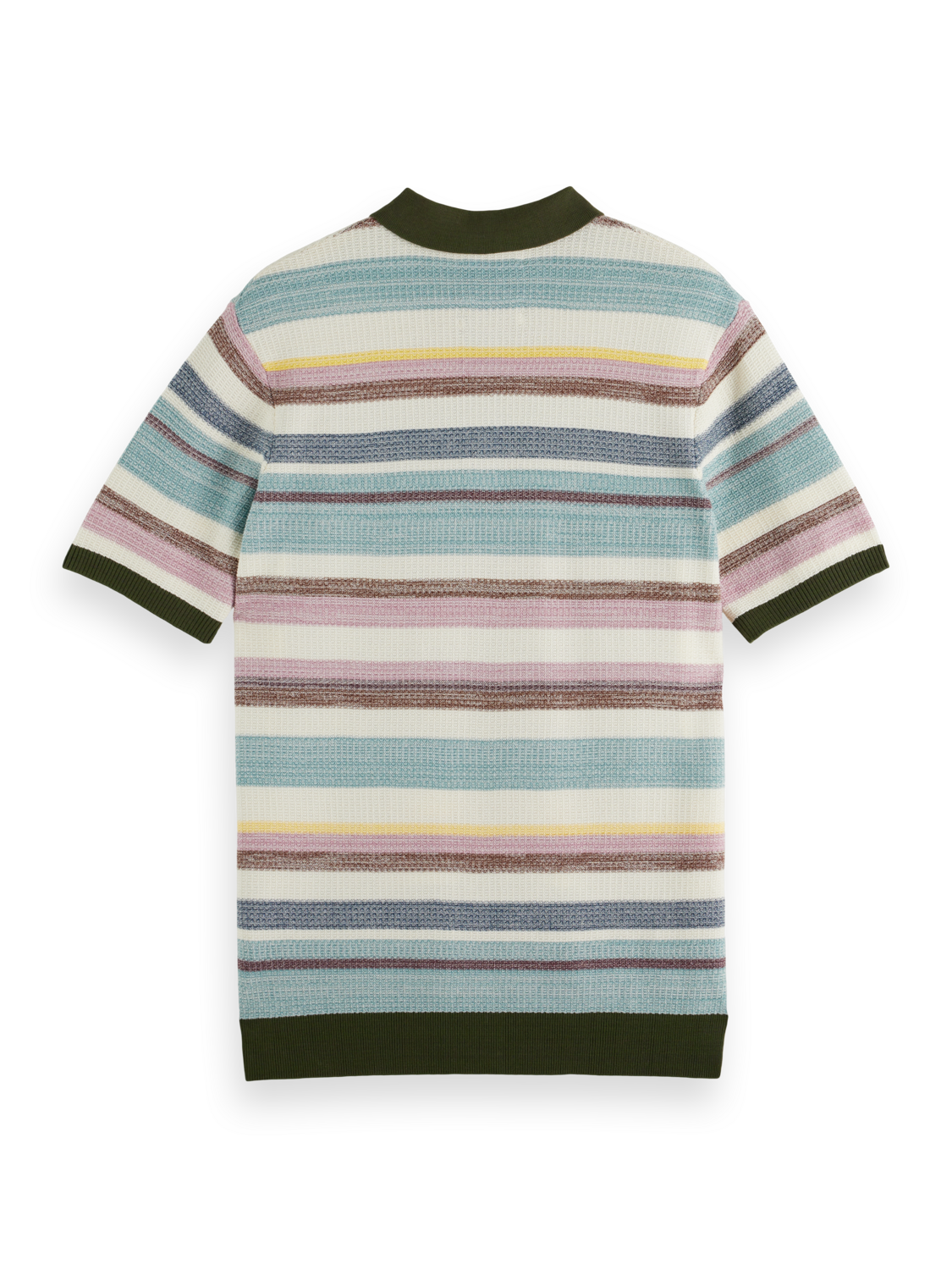 STRUCTURE KNITTED POLO