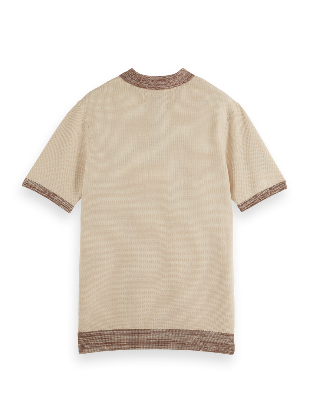 STRUCTURE KNITTED POLO