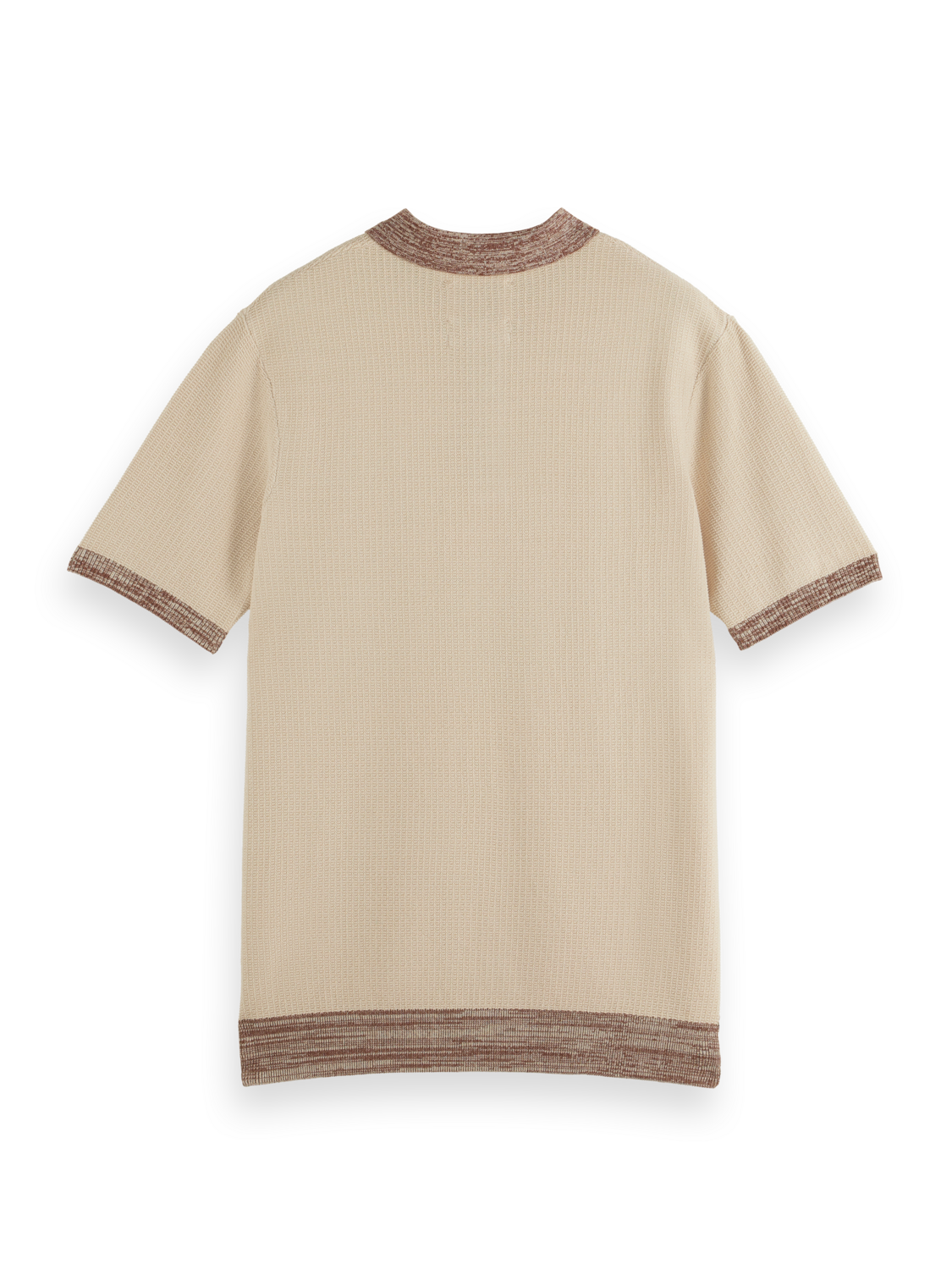STRUCTURE KNITTED POLO