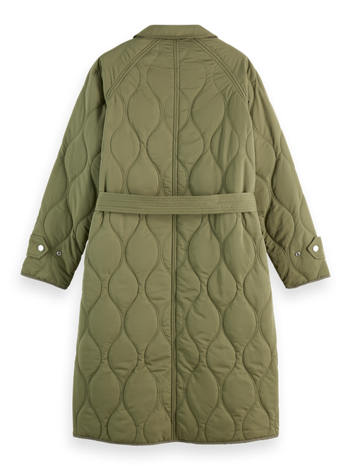 LONG QUILTED COAT