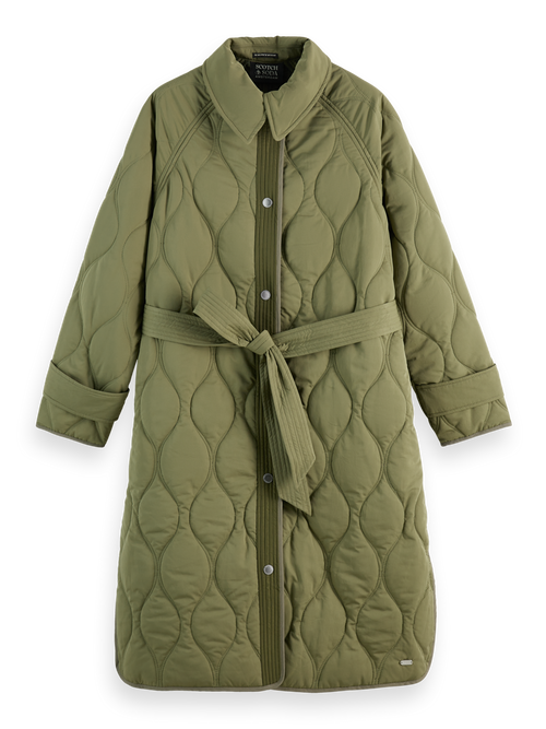 LONG QUILTED COAT