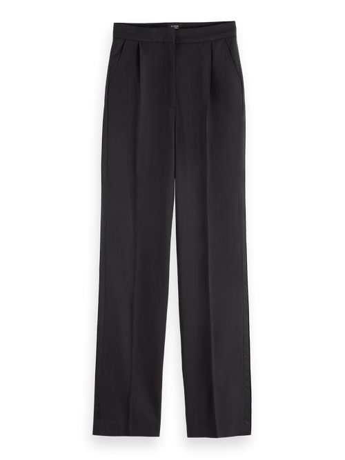 ROBYN - TUXEDO PANT WITH SATIN DETAIL