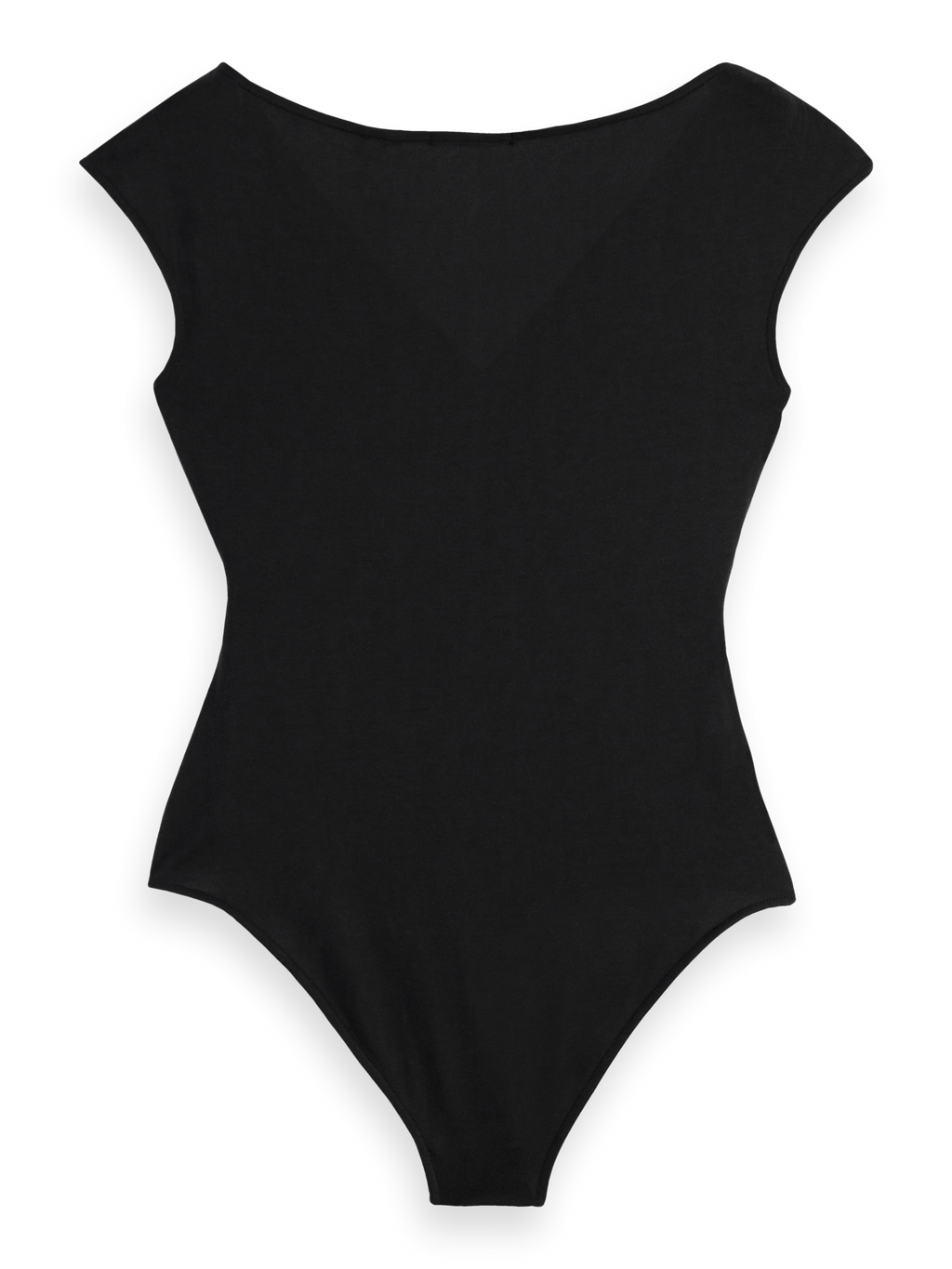 DRAPED SLEEVELESS FITTED BODY