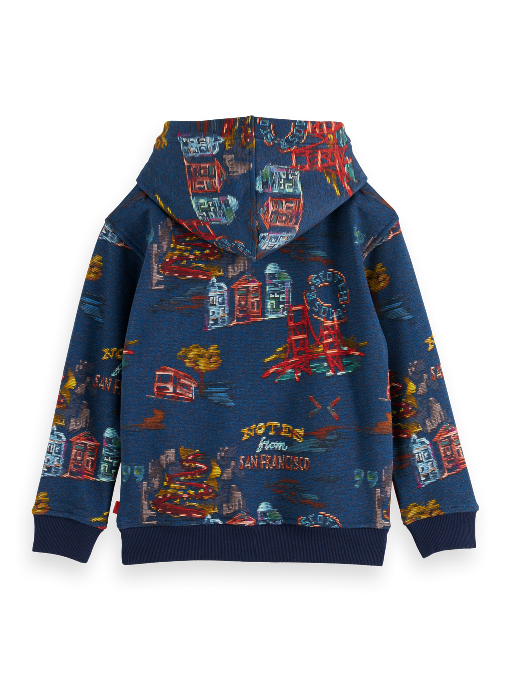 RELAXED-FIT ALLOVER PRINTED HOODIE