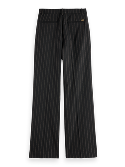 EDIE LUREX STRIPE WIDE LEG PANT