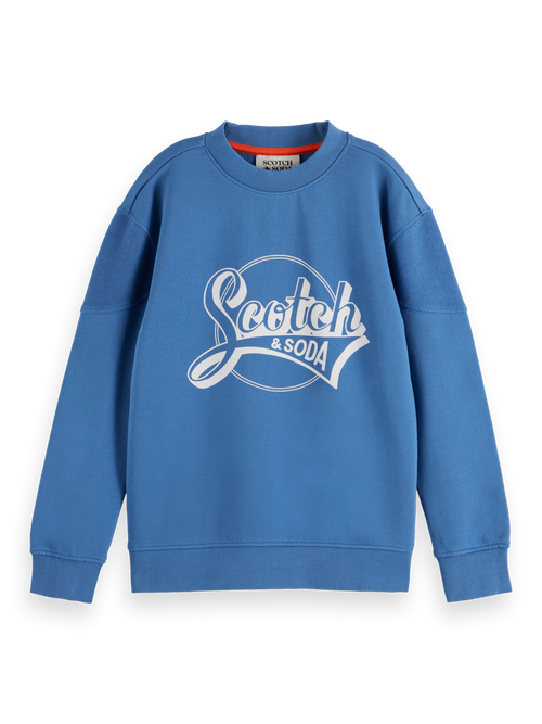 RELAXED-FIT ARTWORK CREWNECK