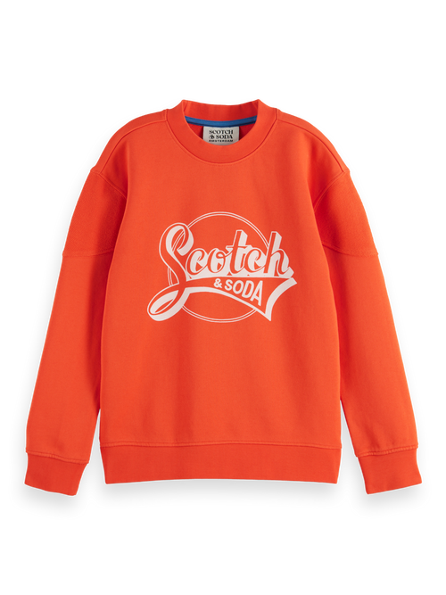 RELAXED-FIT ARTWORK CREWNECK