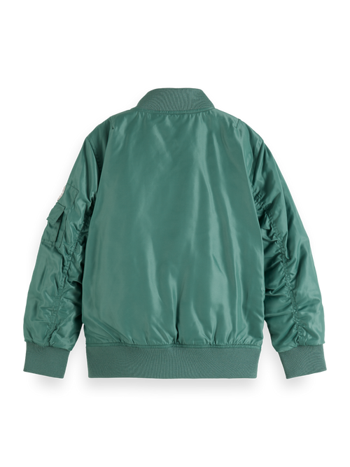 LIGHT WEIGHT PADDED OVERSIZED BOMBER JACKET