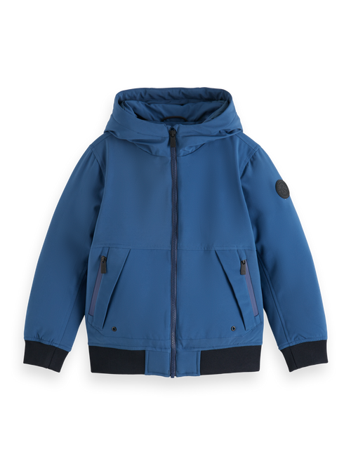 CLASSIC HOODED SOFT-SHELL JACKET