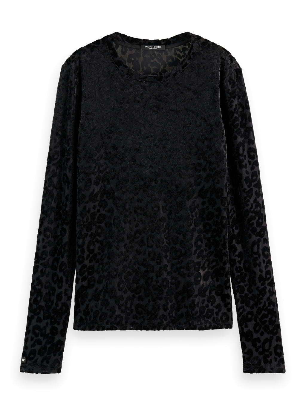 BURN OUT AOP LONG SLEEVE T-SHIRT