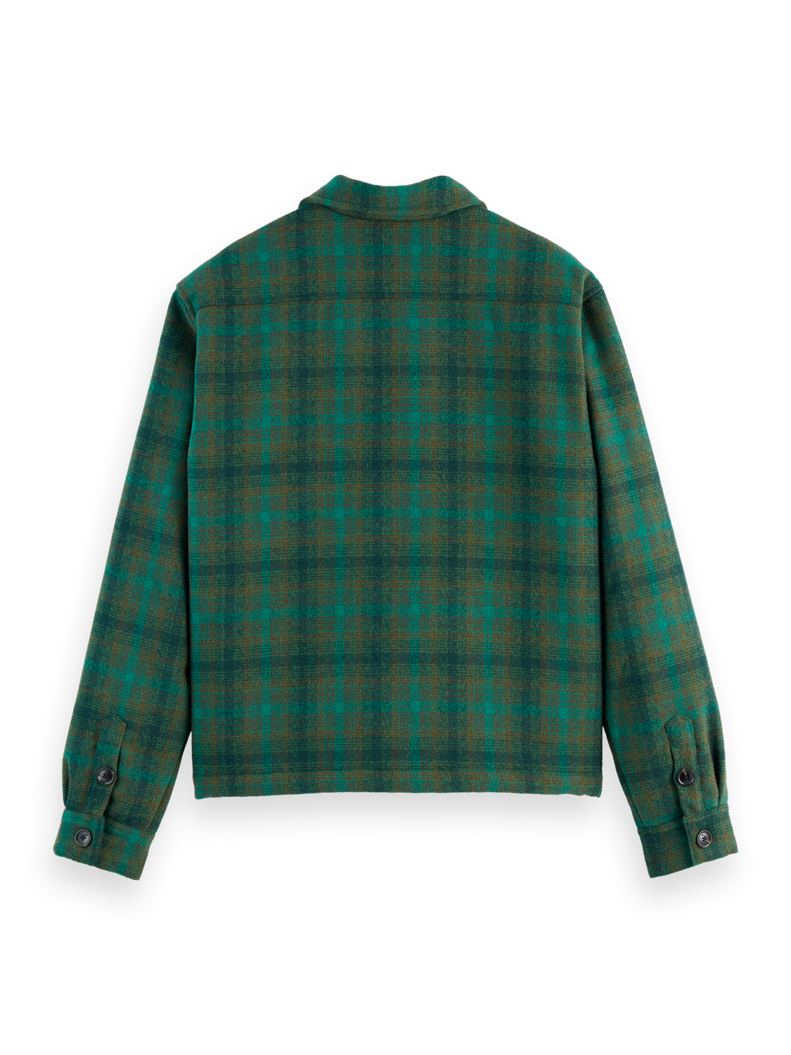 TEDDY LINED CHECKED OVERSHIRT