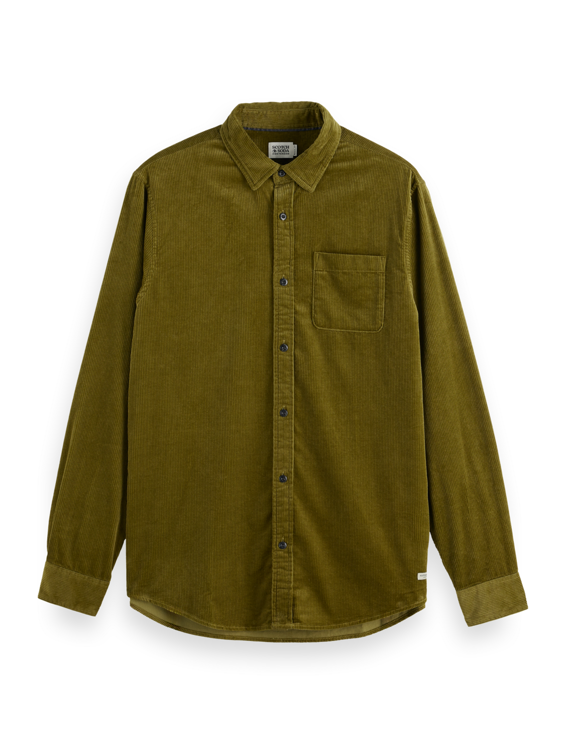 SOLID CORDUROY SHIRT