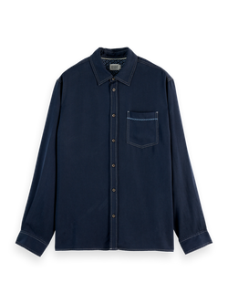 SOLID TENCEL SHIRT