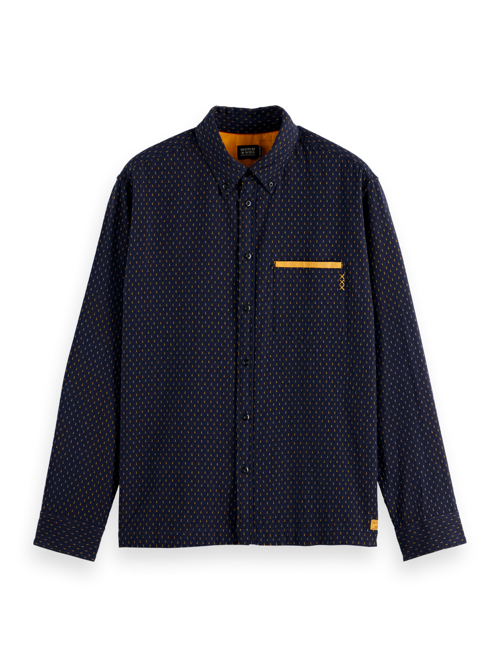 RELAXED FIT JACQUARD SHIRT