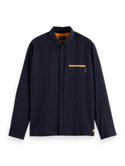 RELAXED FIT JACQUARD SHIRT