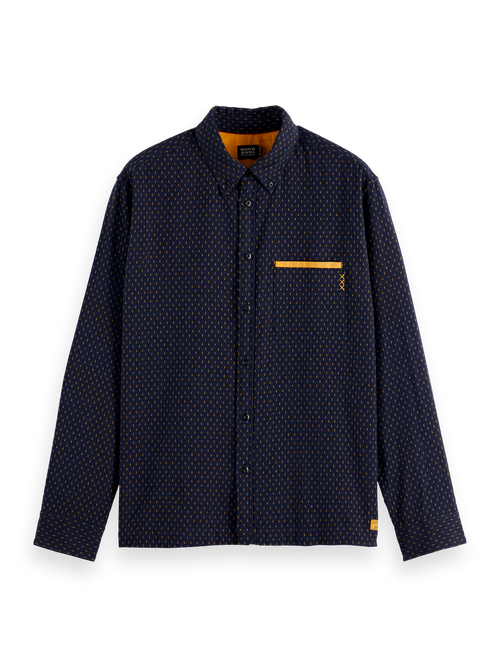 RELAXED FIT JACQUARD SHIRT